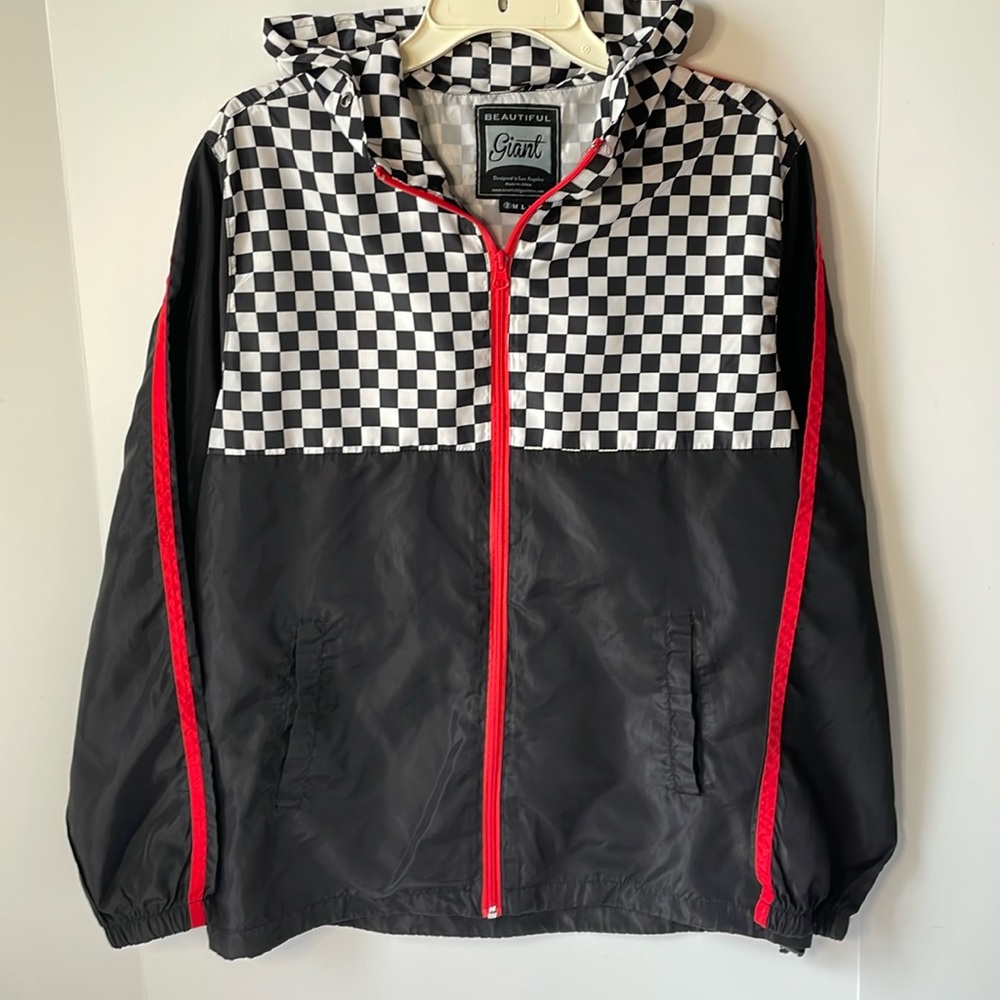 Beautiful Giants Men's Jacket Size Small Racing Windbreaker